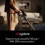 Dyson V8 Cyclone Cordless Stick Vacuum – 60 Min Runtime, Motorbar Cleaner Head - Image 2