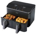 COSORI 9-Quart Dual Basket Air Fryer – 1750W, 4.5-Qt Dual Zones