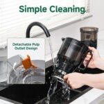 AMZCHEF Cold Press Juicer 2026 Upgraded, 6.5" Large Feed Chute for Whole Fruits & Vegetables - Image 9