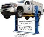 Atlas Automotive Equipment Atlas Equipment BP10000X Commercial Grade Baseplate 10 000 Lb. Capacity 2-Post Lift - Image 6